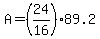 A=%2824%2F16%29%2A89.2