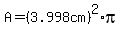 A=%283.998cm%29%5E2%2Api