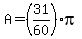 A=%2831%2F60%29pi