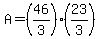 A=%2846%2F3%29%2823%2F3%29