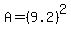 A=%289.2%29%5E2