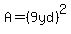 A=%289yd%29%5E2