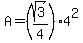 A=%28sqrt%283%29%2F4%29%2A4%5E2