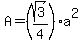 A=%28sqrt%283%29%2F4%29%2Aa%5E2