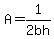 A=+1%2F2+bh