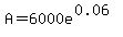 A=+6000e%5E%280.06%29
