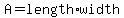 A=+length+%2A+width