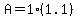 A=1%281.1%29