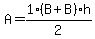 A=1%2F2%2A%28B%2BB%29%2Ah