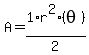 A=1%2F2%2Ar%5E2%2A%28theta%29