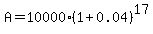 A=10000%281%2B0.04%29%5E17