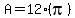 A=12%28pi%29
