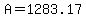 A=1283.17