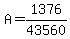 A=1376%2F43560