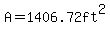 A=1406.72ft%5E2