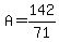 A=142%2F71