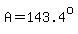 A=143.4%5Eo