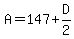 A=147%2BD%2F2