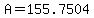A=155.7504