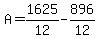 A=1625%2F12-896%2F12