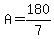 A=180%2F7