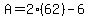 A=2%2862%29-6
