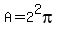 A=2%5E2pi