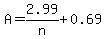 A=2.99%2Fn%2B0.69