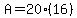 A=20%2816%29