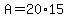 A=20%2A15