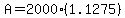 A=2000%281.1275%29