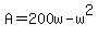 A=200w-w%5E2