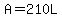 A=210L