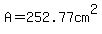 A=252.77cm%5E2