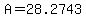 A=28.2743