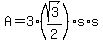 A=3%28sqrt%283%29%2F2%29s%2As