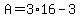 A=3%2A16-3