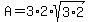 A=3%2A2%2Asqrt%283%2A2%29