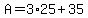 A=3%2A25%2B35%29