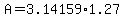 A=3.14159%2A1.27