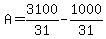 A=3100%2F31-1000%2F31