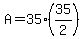 A=35%2835%2F2%29