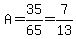 A=35%2F65=7%2F13