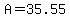 A=35.55%B0