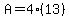 A=4%2813%29
