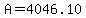 A=4046.10