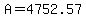 A=4752.57