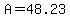 A=48.23