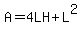 A=4LH+%2B+L%5E2