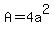 A=4a%5E2